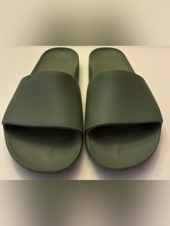 Archies Shoes - Slide Sandals - Olive Green